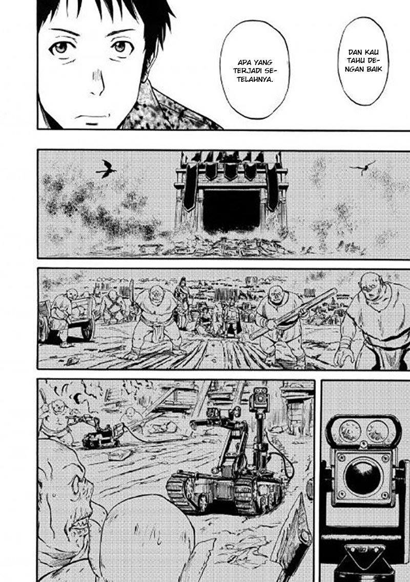 Gate – Jietai Kare no Chi nite Kaku Tatakeri Chapter 61 Gambar 17