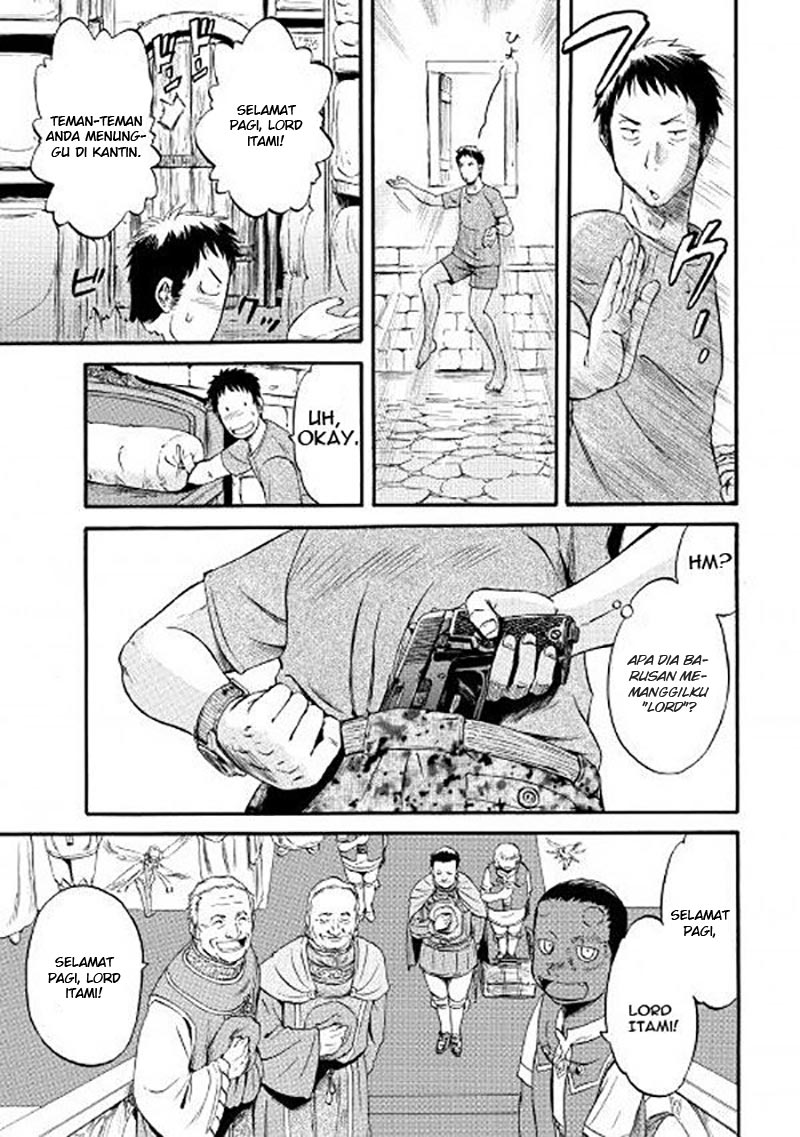 Gate – Jietai Kare no Chi nite Kaku Tatakeri Chapter 61 Gambar 7