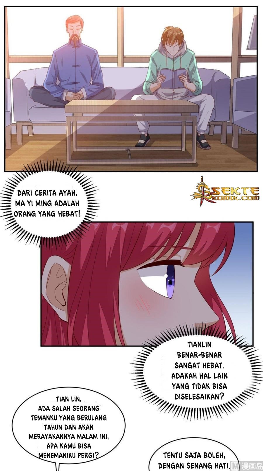 Super WeChat Chapter 34 Gambar 12