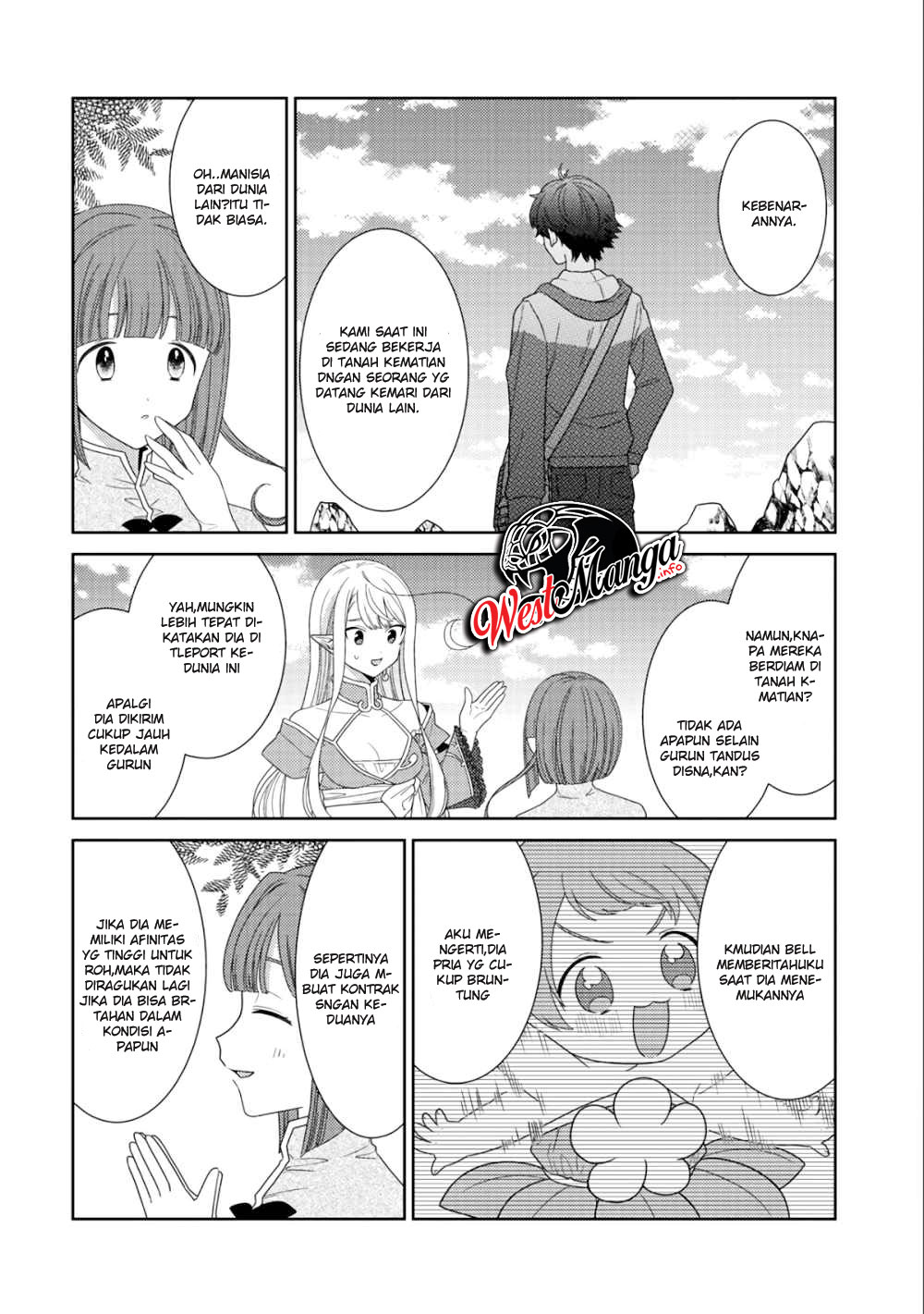 Seirei-tachi no Rakuen to Risou no Isekai Seikatsu Chapter 13 Gambar 20