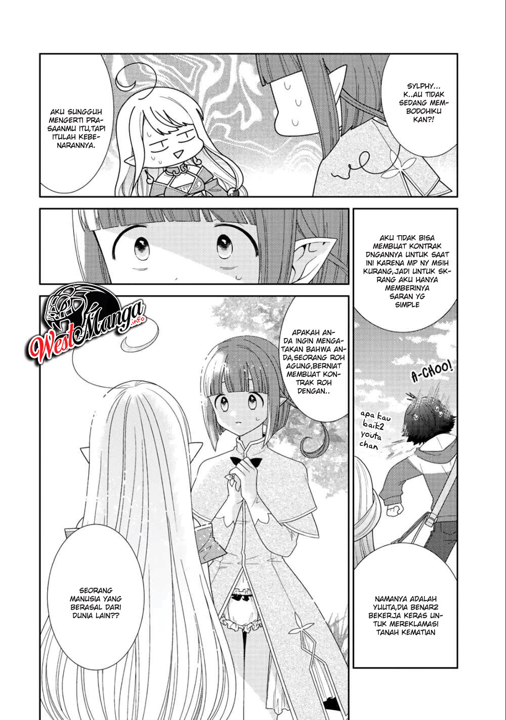 Seirei-tachi no Rakuen to Risou no Isekai Seikatsu Chapter 13 Gambar 23
