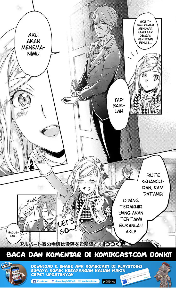 Albert Ke no Reijou wa Botsuraku wo go Shomou desu Chapter 01 Gambar 18