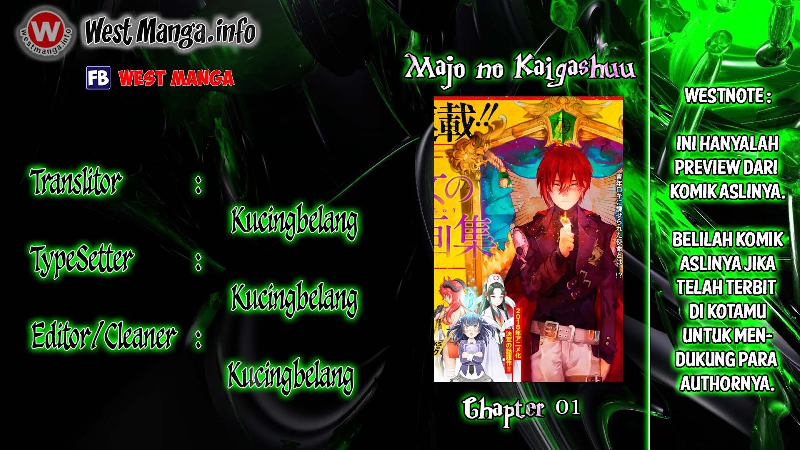 Majo no Kaigashuu Chapter 1 Gambar 3
