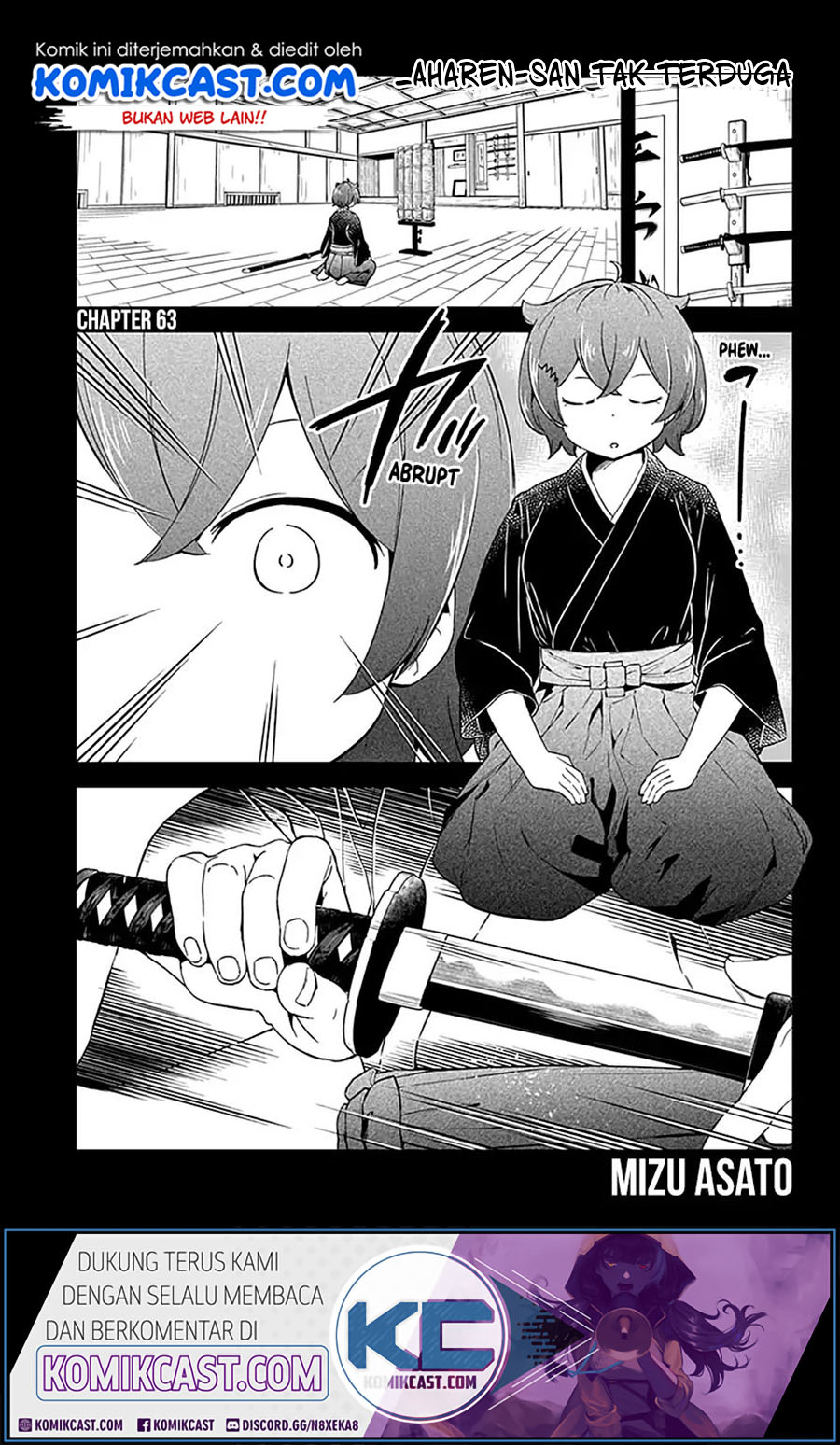 Baca Manga Aharen-san wa Hakarenai Chapter 63 Gambar 2