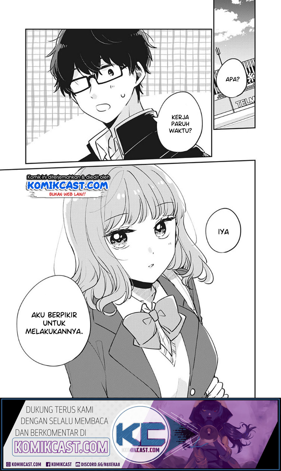 Baca Manga It’s Not Meguro-san’s First Time Chapter 32 Gambar 2