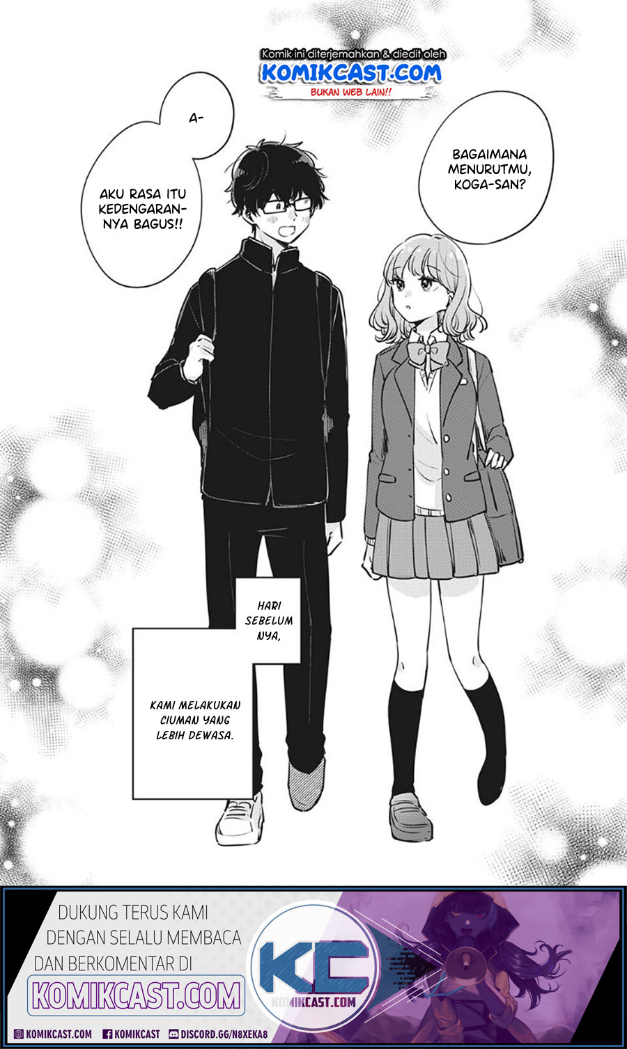 It’s Not Meguro-san’s First Time Chapter 32 Gambar 3
