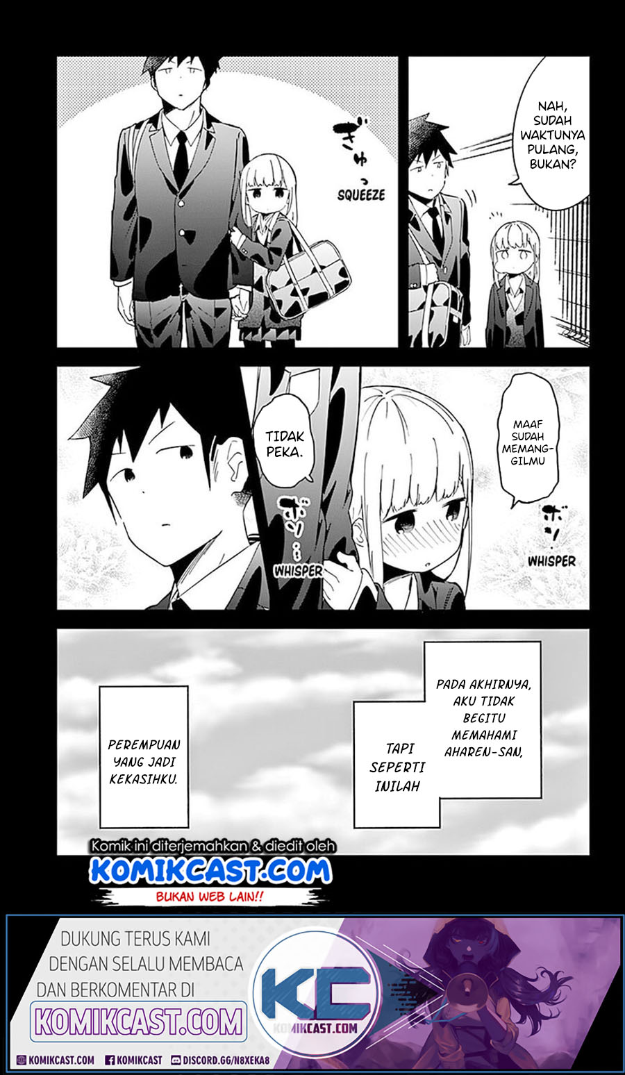 Aharen-san wa Hakarenai Chapter 65 Gambar 14