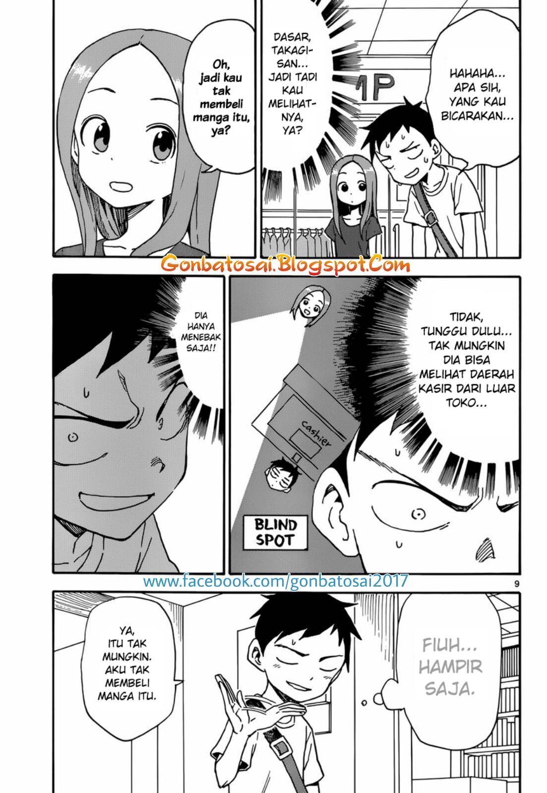 Karakai Jouzu no Takagi-san Chapter 38 Gambar 12