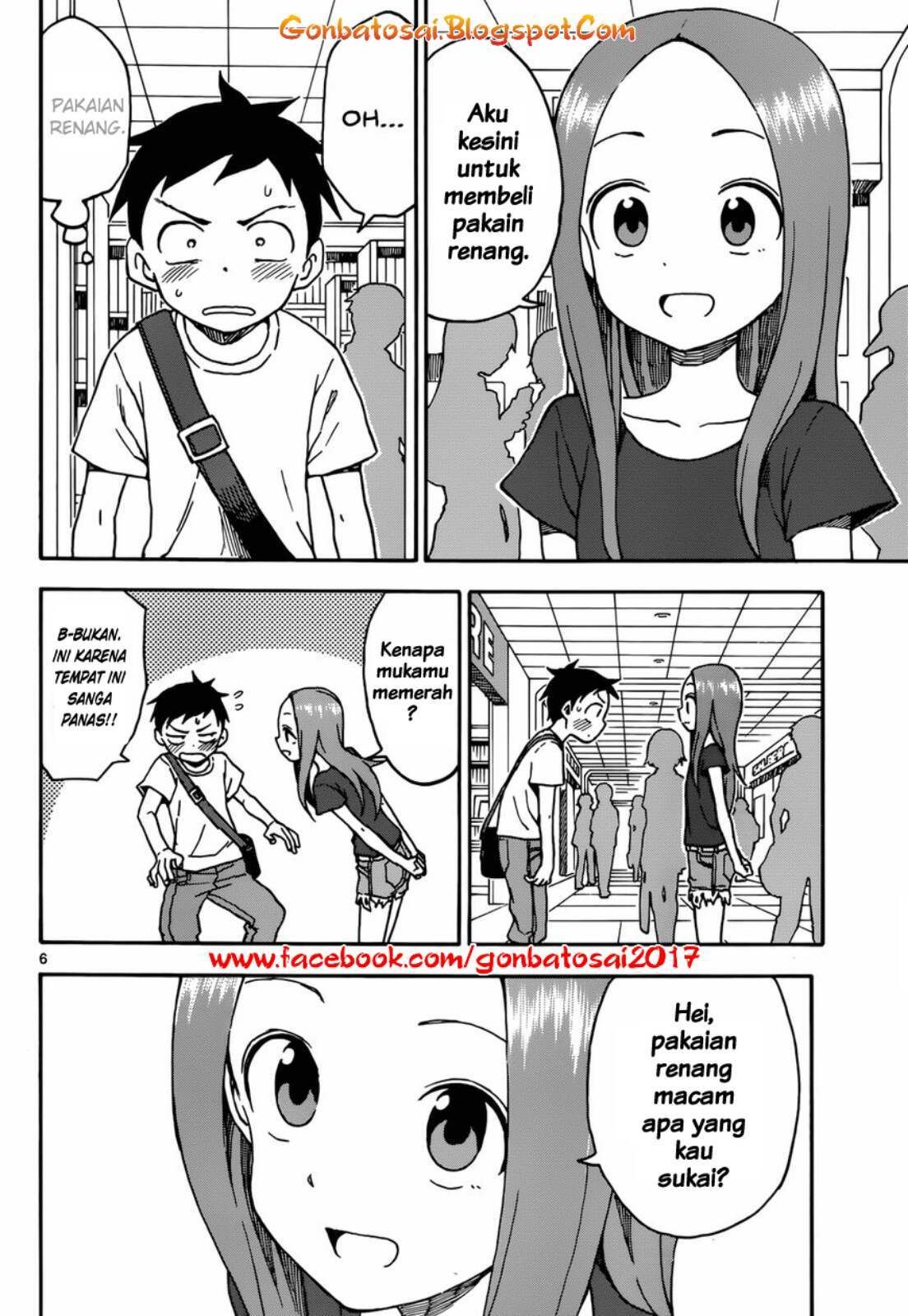 Karakai Jouzu no Takagi-san Chapter 38 Gambar 8