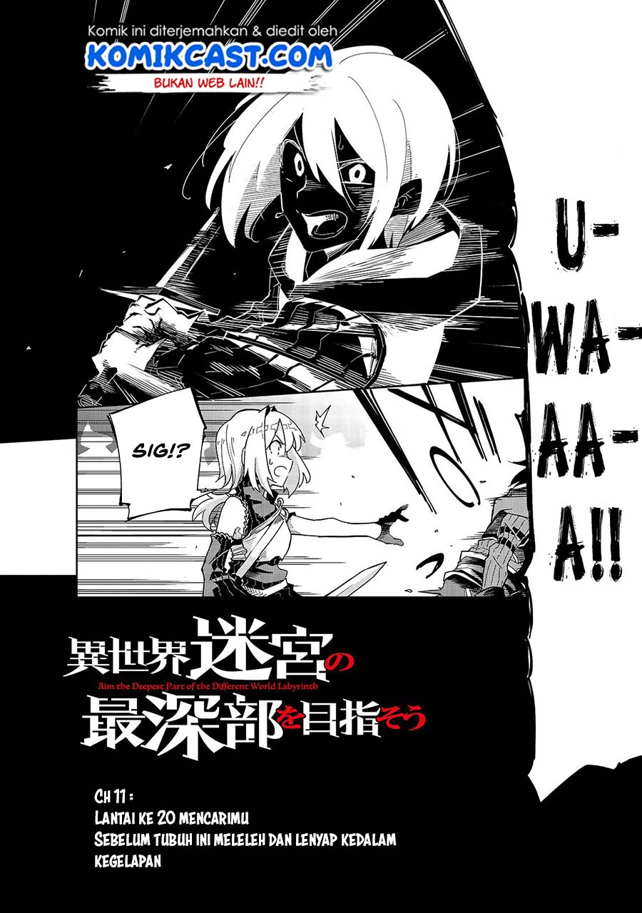 Isekai Meikyuu no Saishinbu o Mezasou Chapter 11 Gambar 3