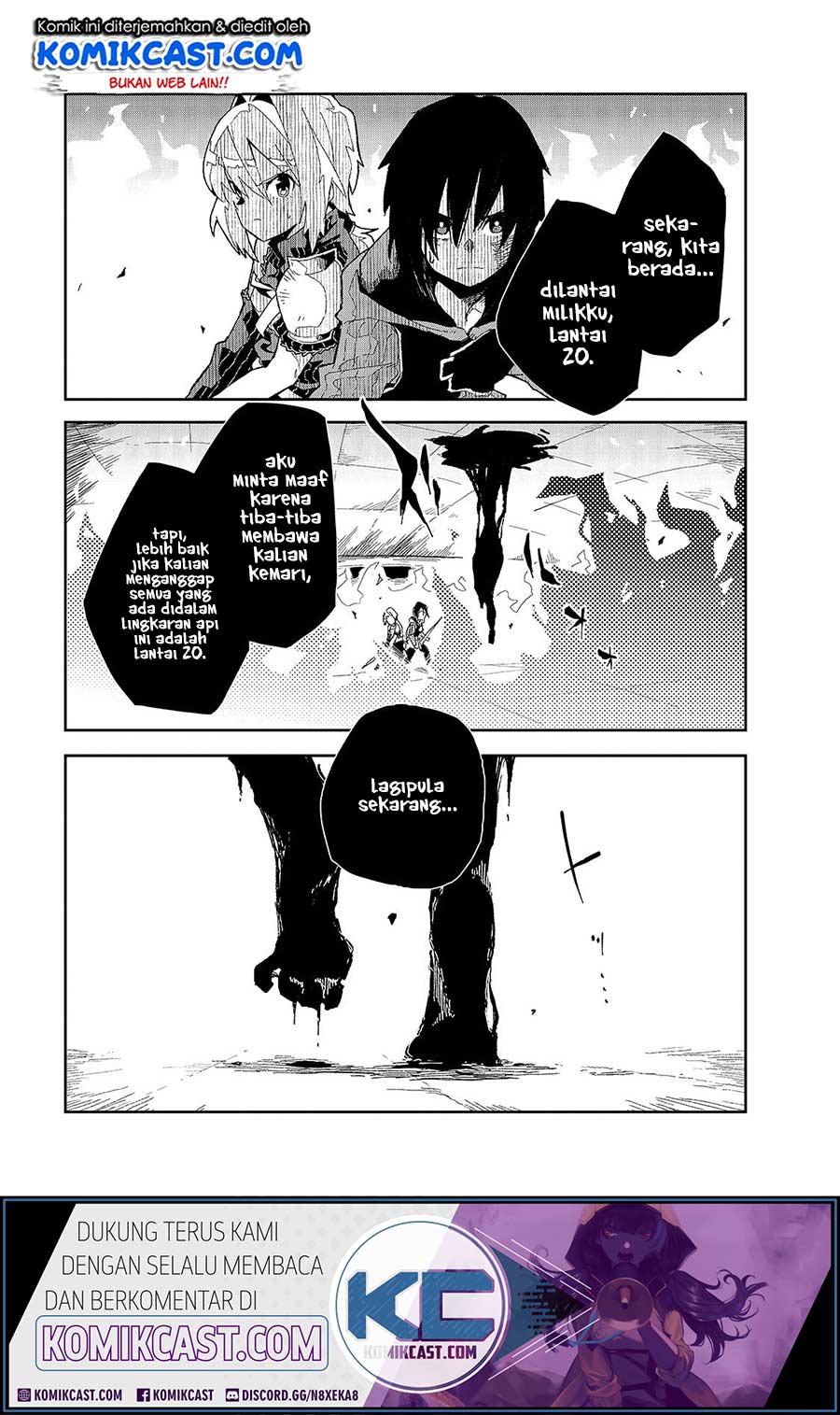 Baca Manga Isekai Meikyuu no Saishinbu o Mezasou Chapter 10 Gambar 2