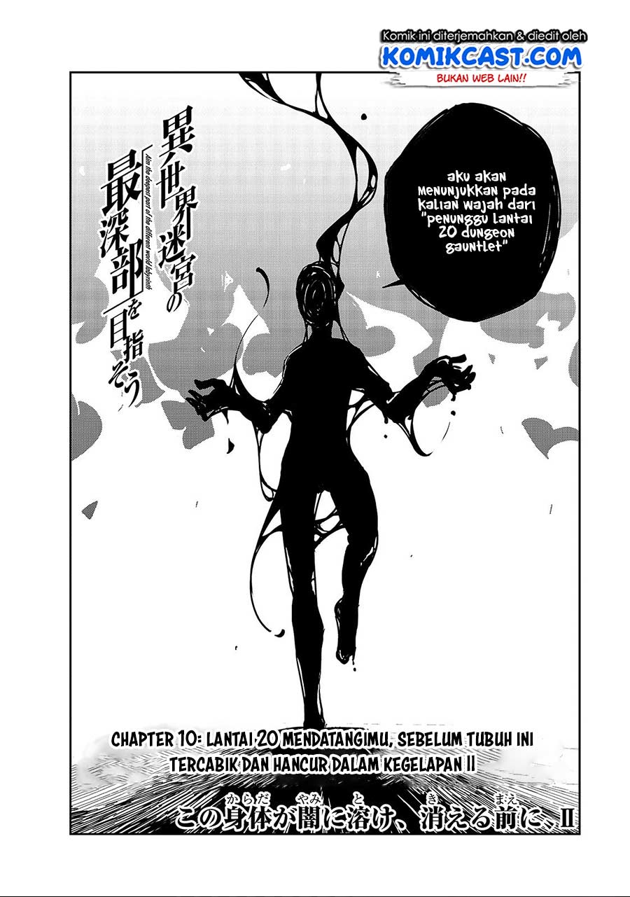 Isekai Meikyuu no Saishinbu o Mezasou Chapter 10 Gambar 3