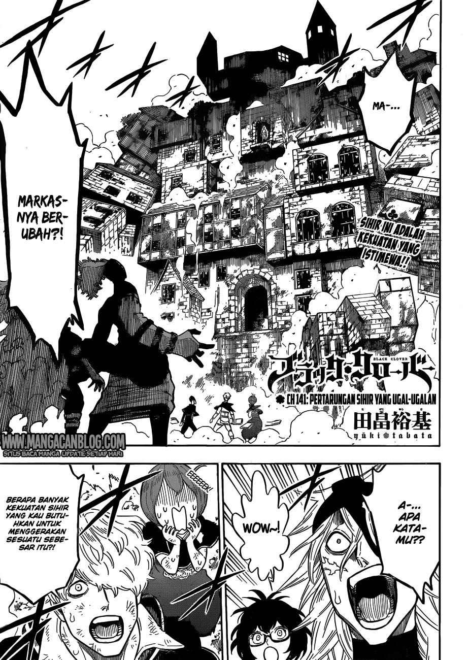 Baca Komik Black Clover Chapter 141 Gambar 1