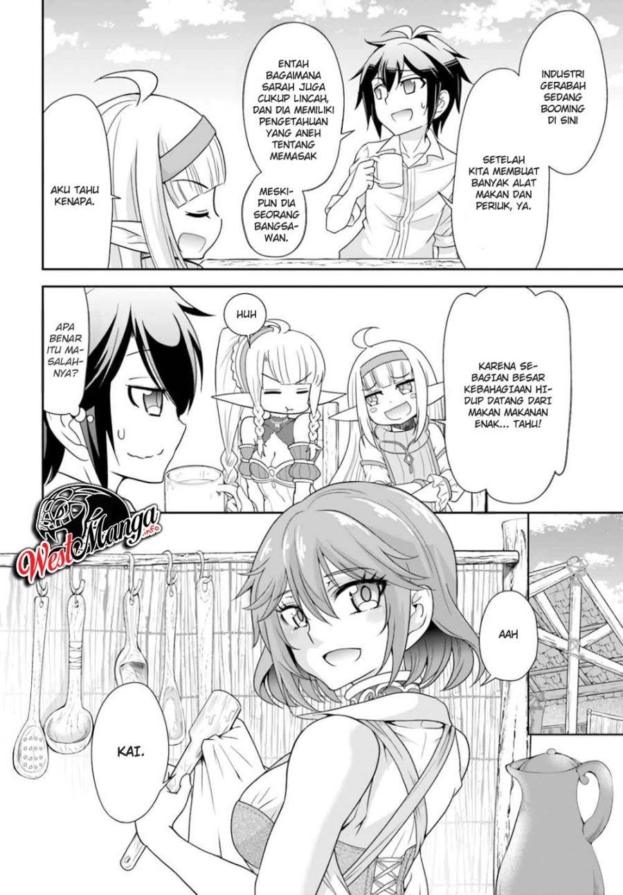 Tenohira Kaitaku Mura de Isekai Kenkokuki: Fueteku Yome-tachi to Nonbiri Mujintou Life (fix) Chapter 19 Gambar 9