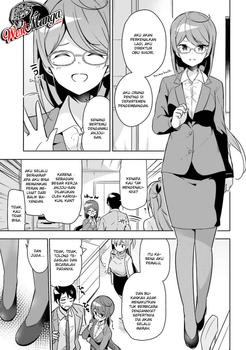 Senpai! Let's Have an Office Romance ♪ Chapter 06.2 Gambar 3