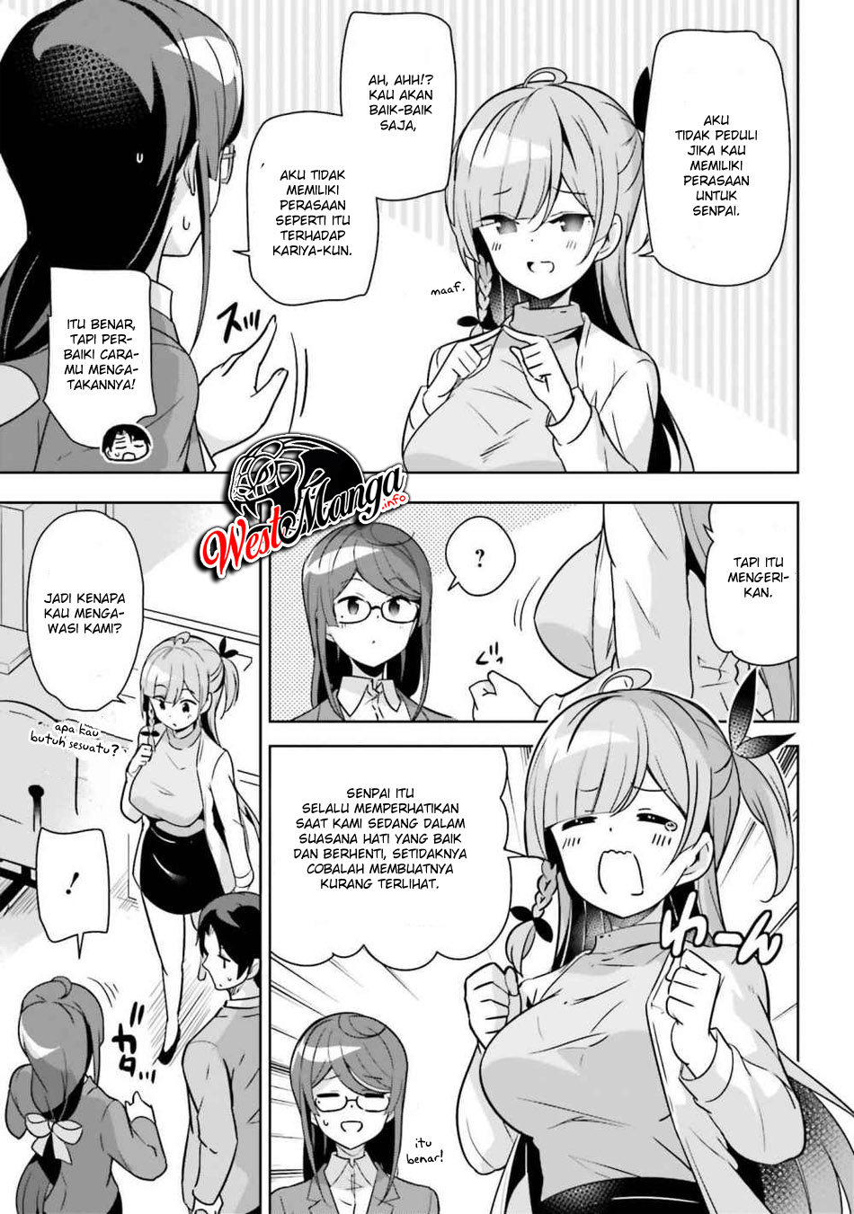 Senpai! Let's Have an Office Romance ♪ Chapter 06.2 Gambar 5