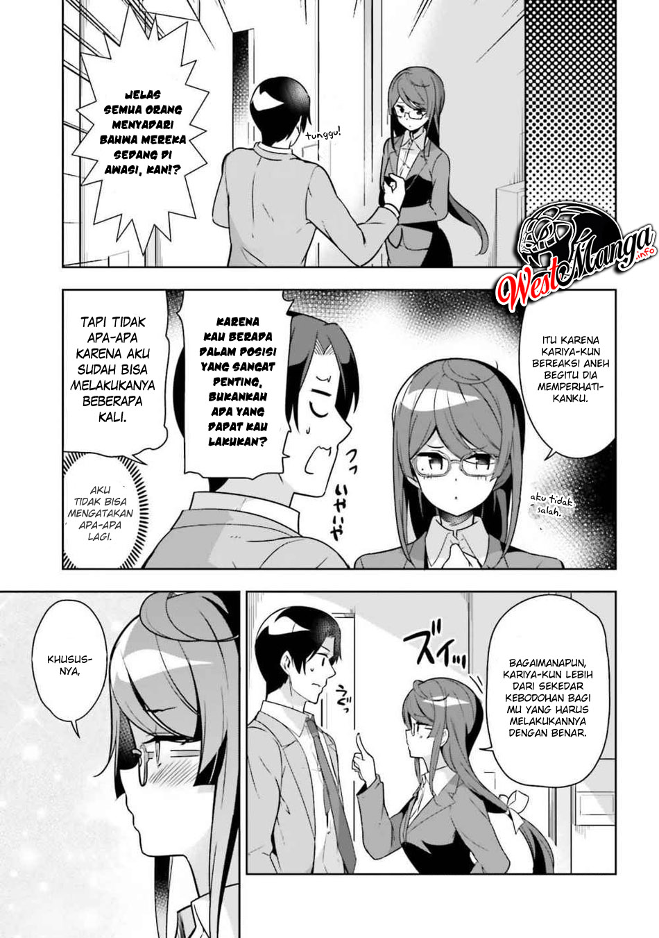 Senpai! Let's Have an Office Romance ♪ Chapter 06.2 Gambar 7