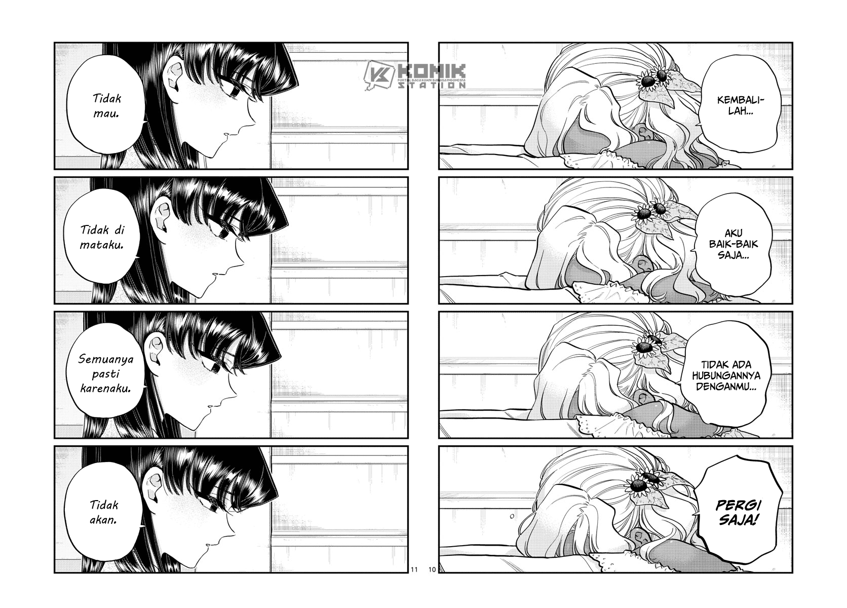 Komi-san wa Komyushou Desu Chapter 226 Gambar 12