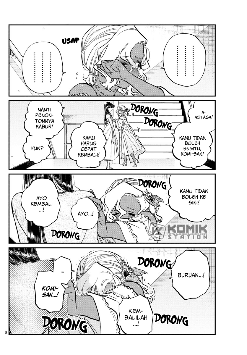 Komi-san wa Komyushou Desu Chapter 226 Gambar 9