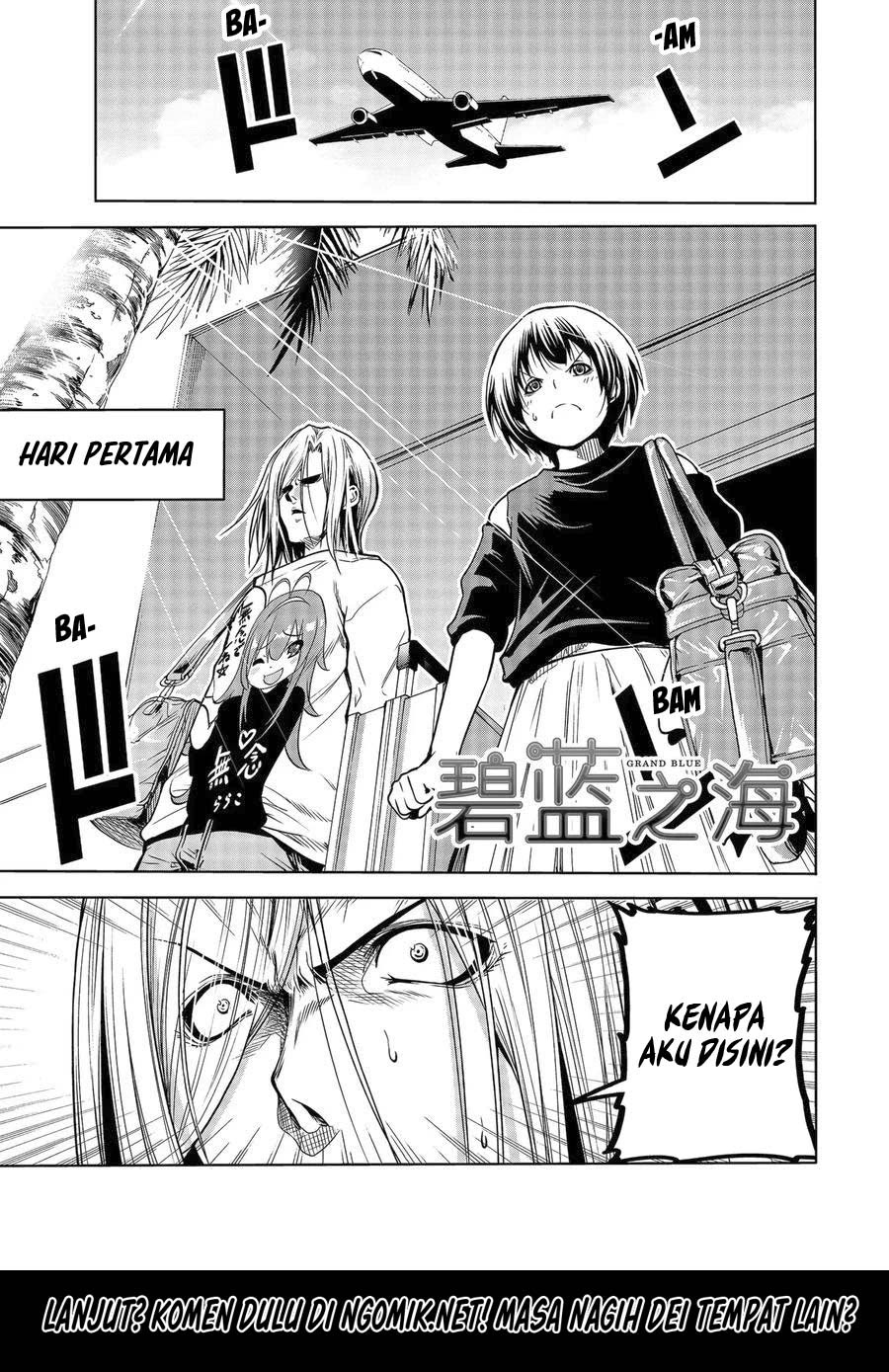 Baca Manga Grand Blue Chapter 64.1 Gambar 2