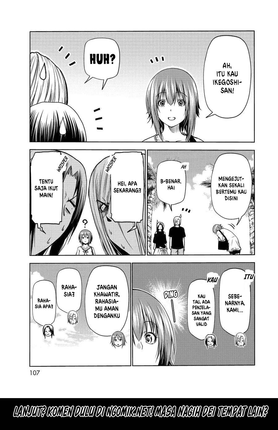 Grand Blue Chapter 64.1 Gambar 22