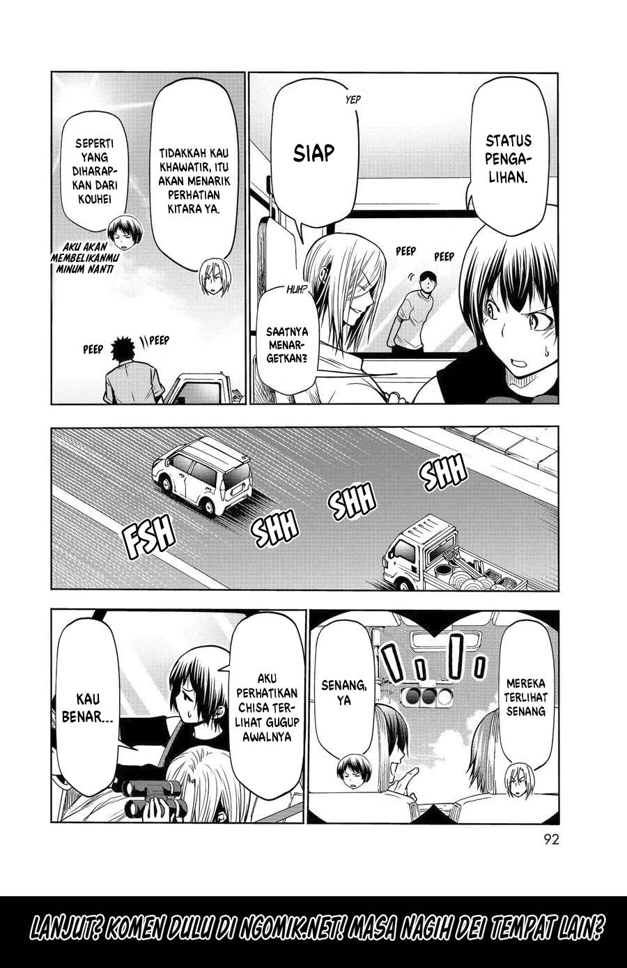 Grand Blue Chapter 64.1 Gambar 7