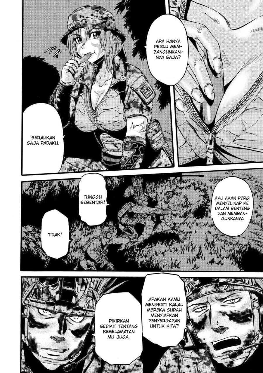 Gate – Jietai Kare no Chi nite Kaku Tatakeri Chapter 98 Gambar 23