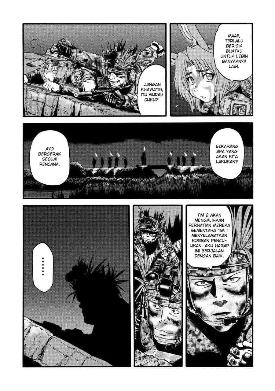 Gate – Jietai Kare no Chi nite Kaku Tatakeri Chapter 98 Gambar 36
