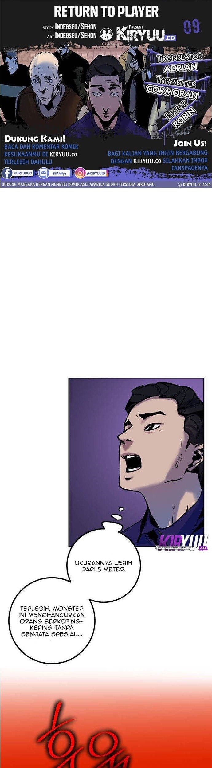 Komik Return to Player Chapter 09 gambar nomor 1