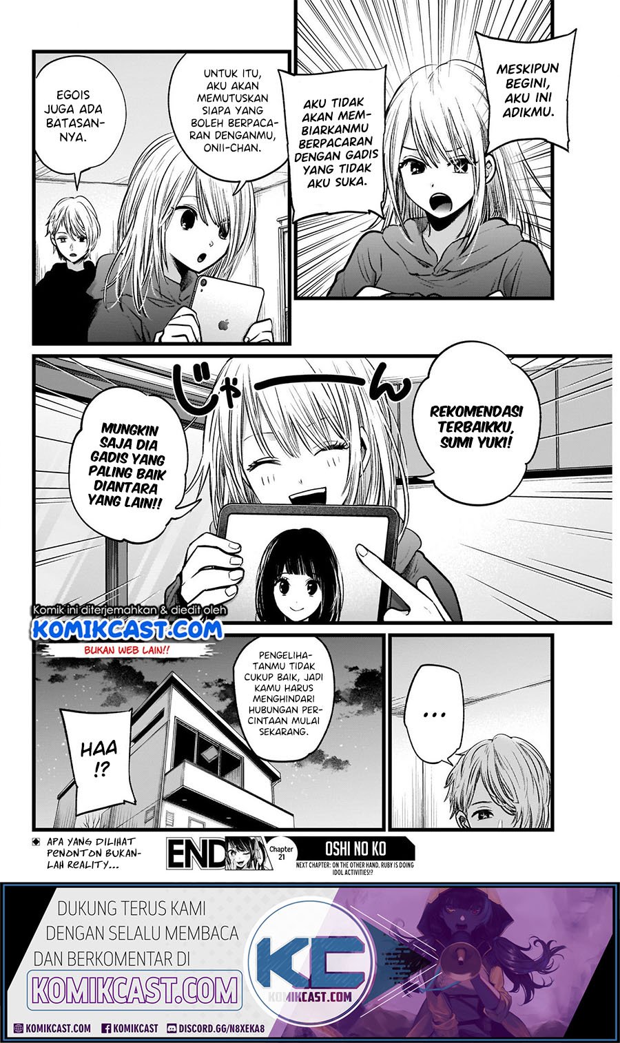 Oshi no Ko Chapter 21 Gambar 21