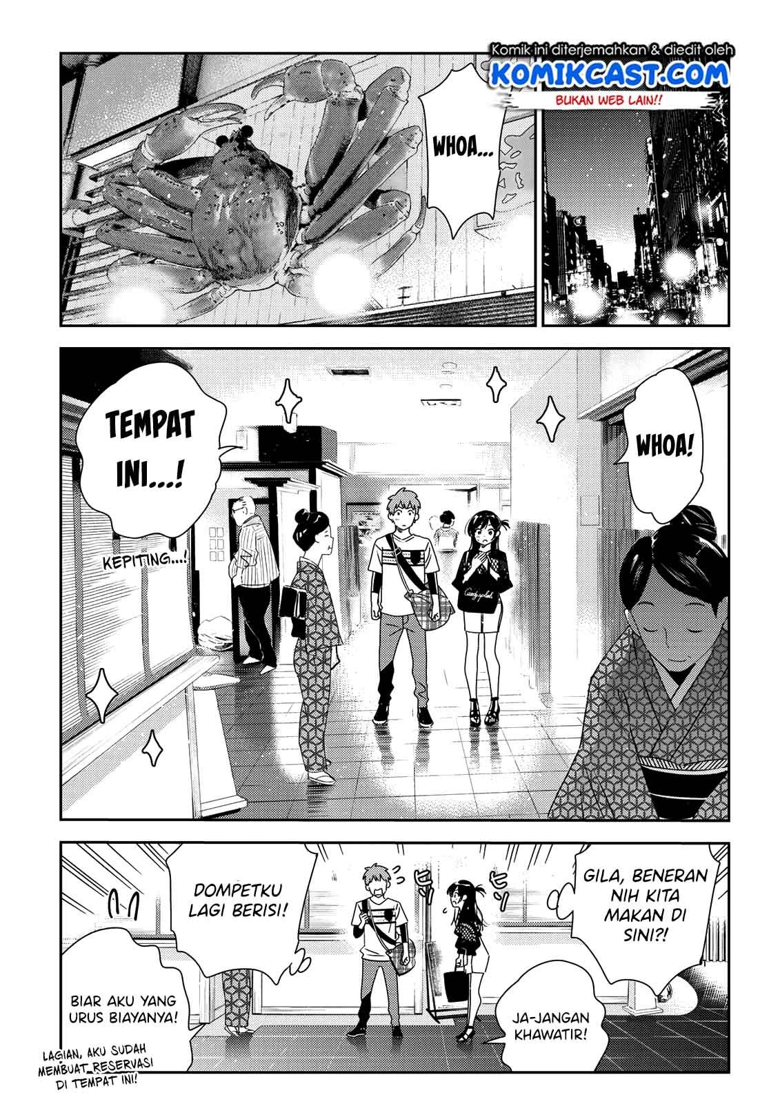 Kanojo Okarishimasu Chapter 161 Gambar 16