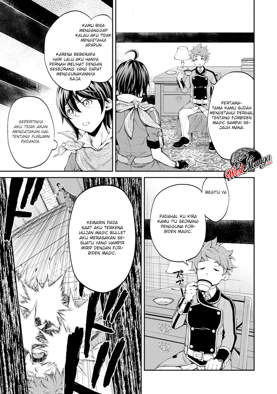 Saisoku Musou No B-kyuu Mahou Tsukai: Ippatsu Utareru Mae Ni Senpatsu Uchikaesu! Chapter 09 Gambar 27