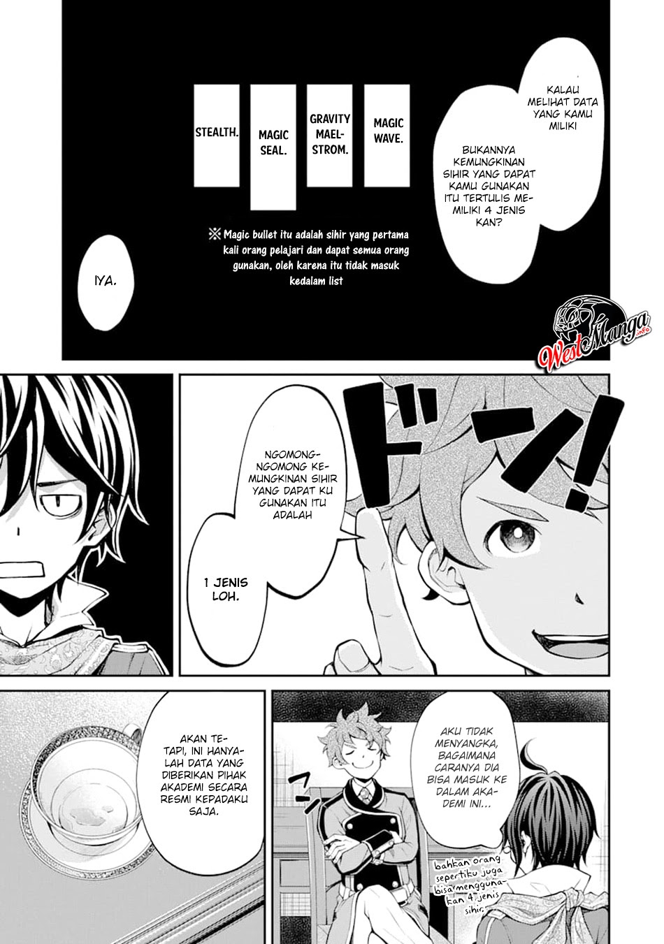 Saisoku Musou No B-kyuu Mahou Tsukai: Ippatsu Utareru Mae Ni Senpatsu Uchikaesu! Chapter 09 Gambar 29