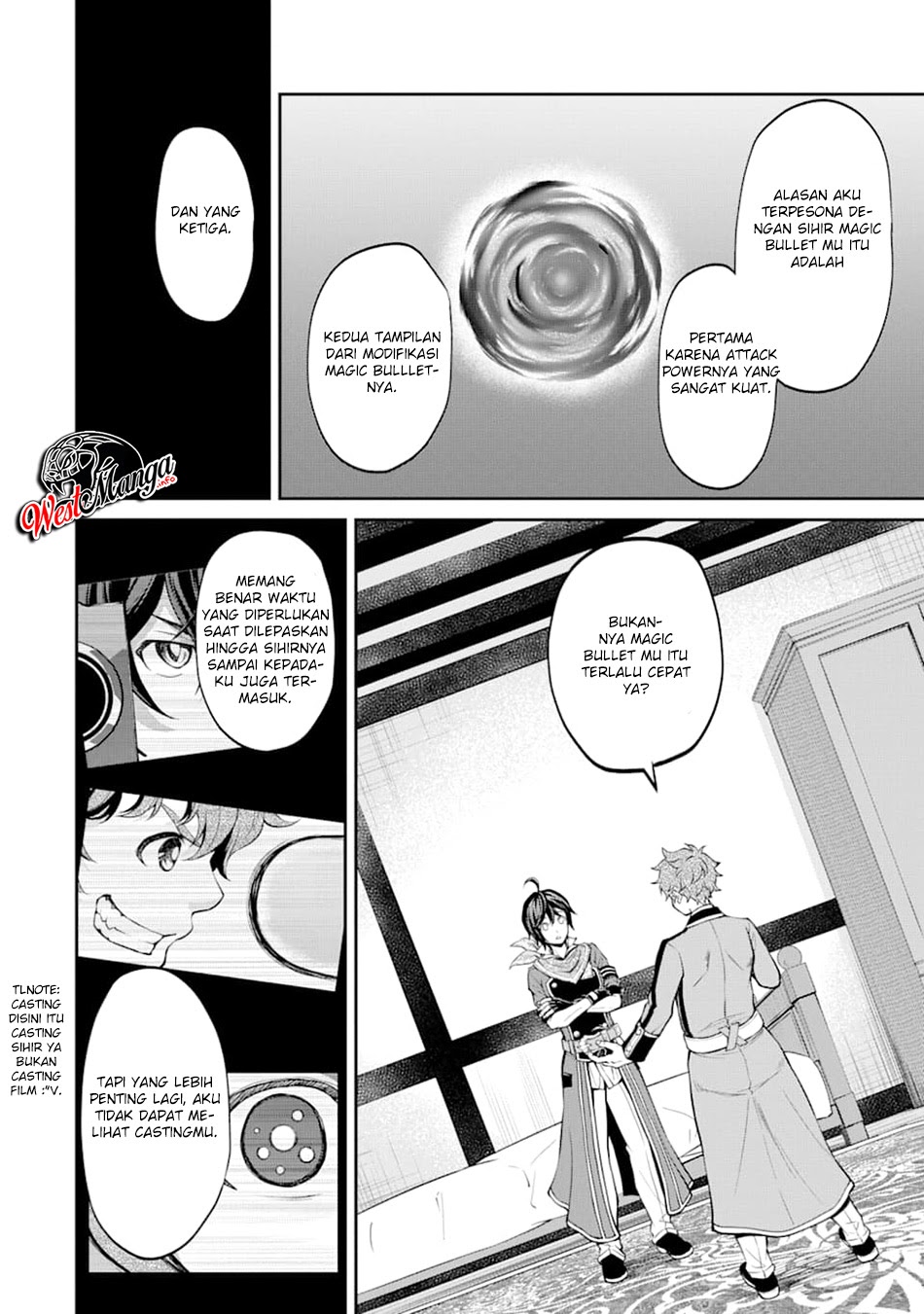 Saisoku Musou No B-kyuu Mahou Tsukai: Ippatsu Utareru Mae Ni Senpatsu Uchikaesu! Chapter 09 Gambar 34