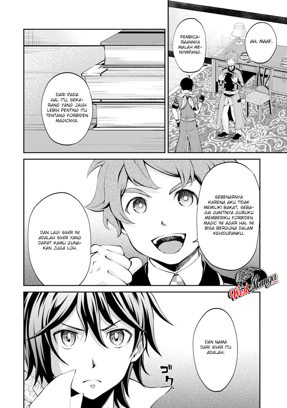 Saisoku Musou No B-kyuu Mahou Tsukai: Ippatsu Utareru Mae Ni Senpatsu Uchikaesu! Chapter 09 Gambar 36