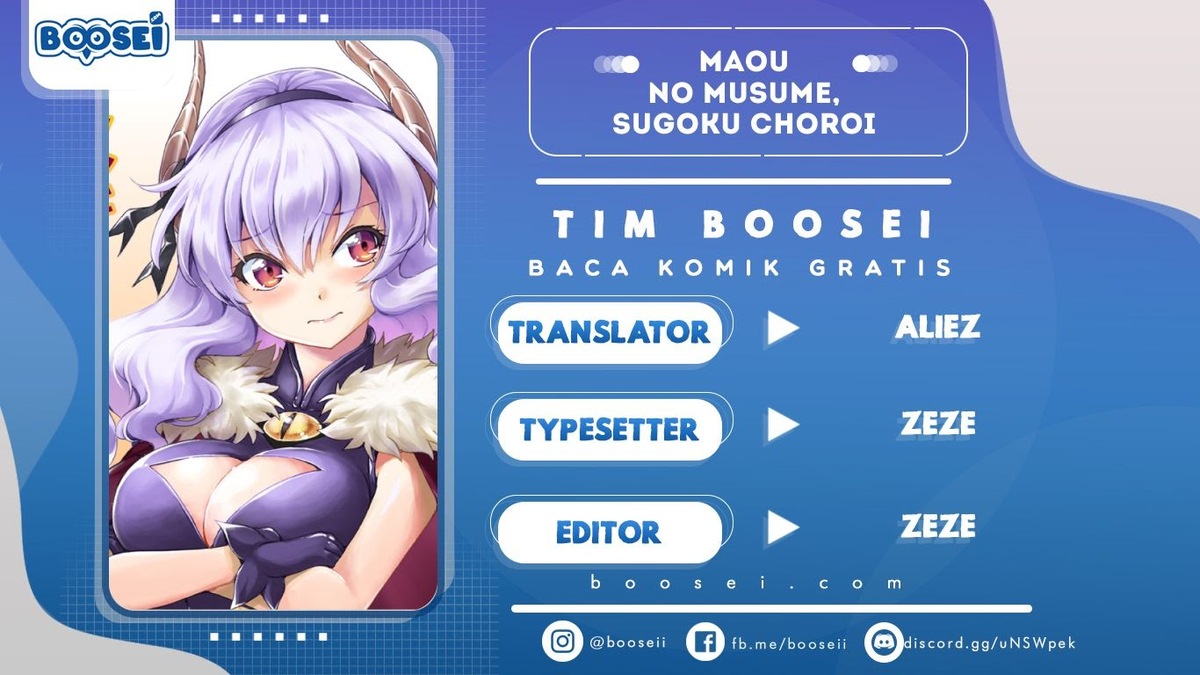 Baca Komik Maou no musume, sugoku choroi Chapter 01 Gambar 1