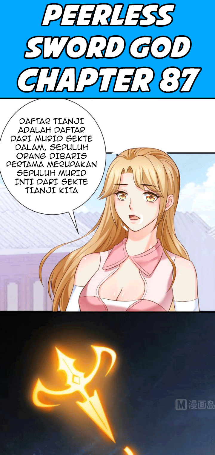 Baca Manhua Peerless Sword God Chapter 87 Gambar 2