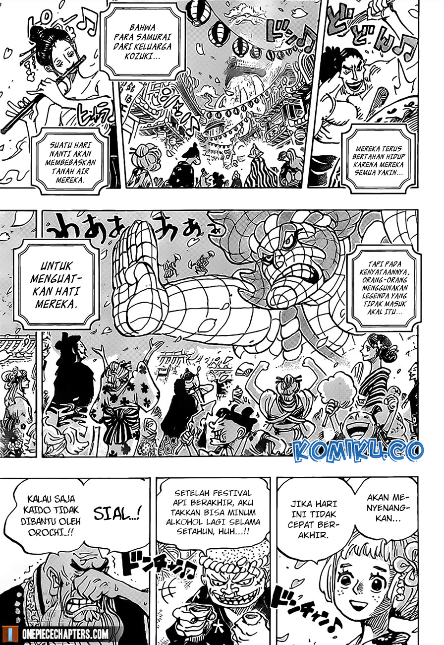 One Piece Chapter 993 Gambar 4