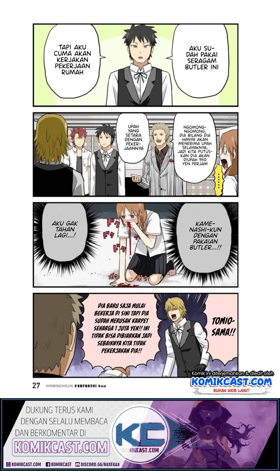 Hinmin Choujin Kanenashi-kun Chapter 15 Gambar 12