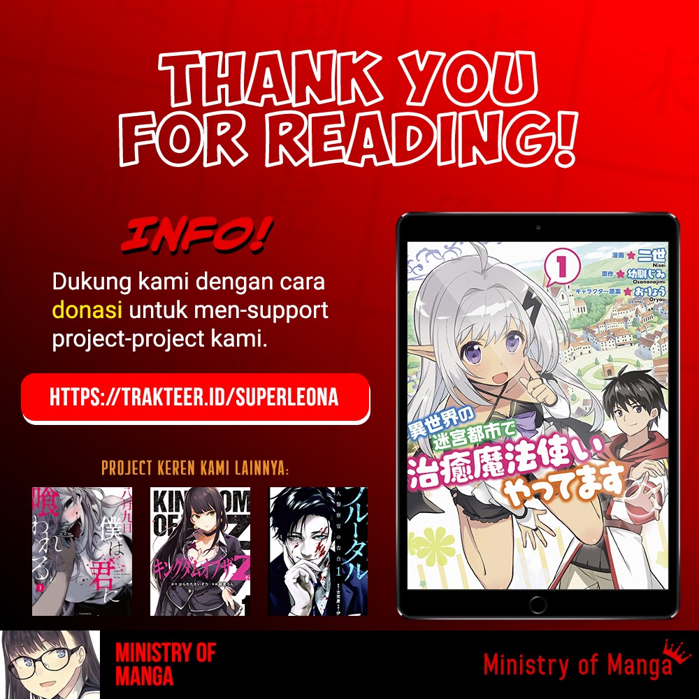 Isekai no Meikyuu Toshi de Chiyu Mahoutsukai Yattemasu Chapter 13 Gambar 36