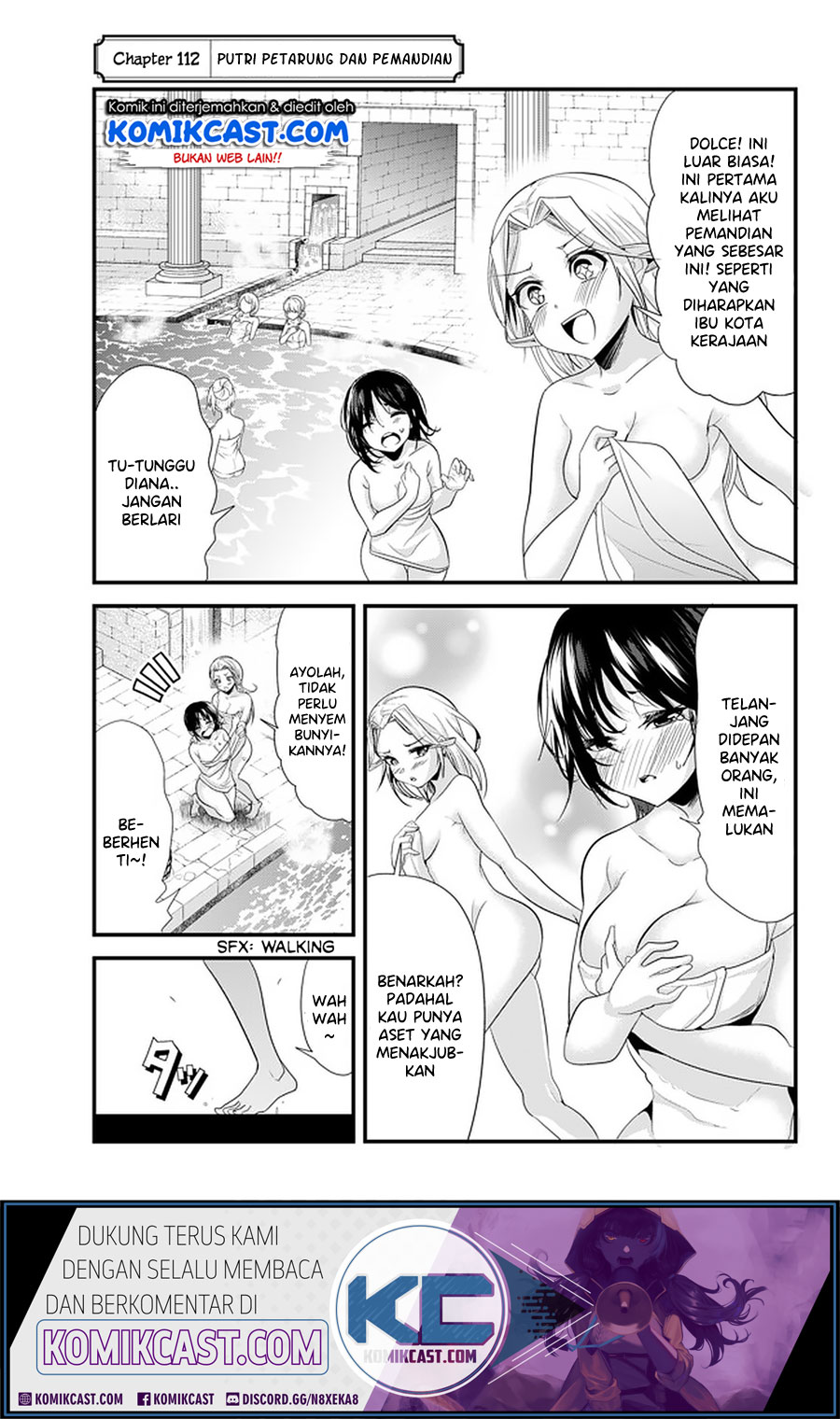 Baca Manga Ima Made Ichido mo Onna Atsukaisareta koto ga nai Onna Kishi wo Onna Atsukai suru Chapter 112 Gambar 2
