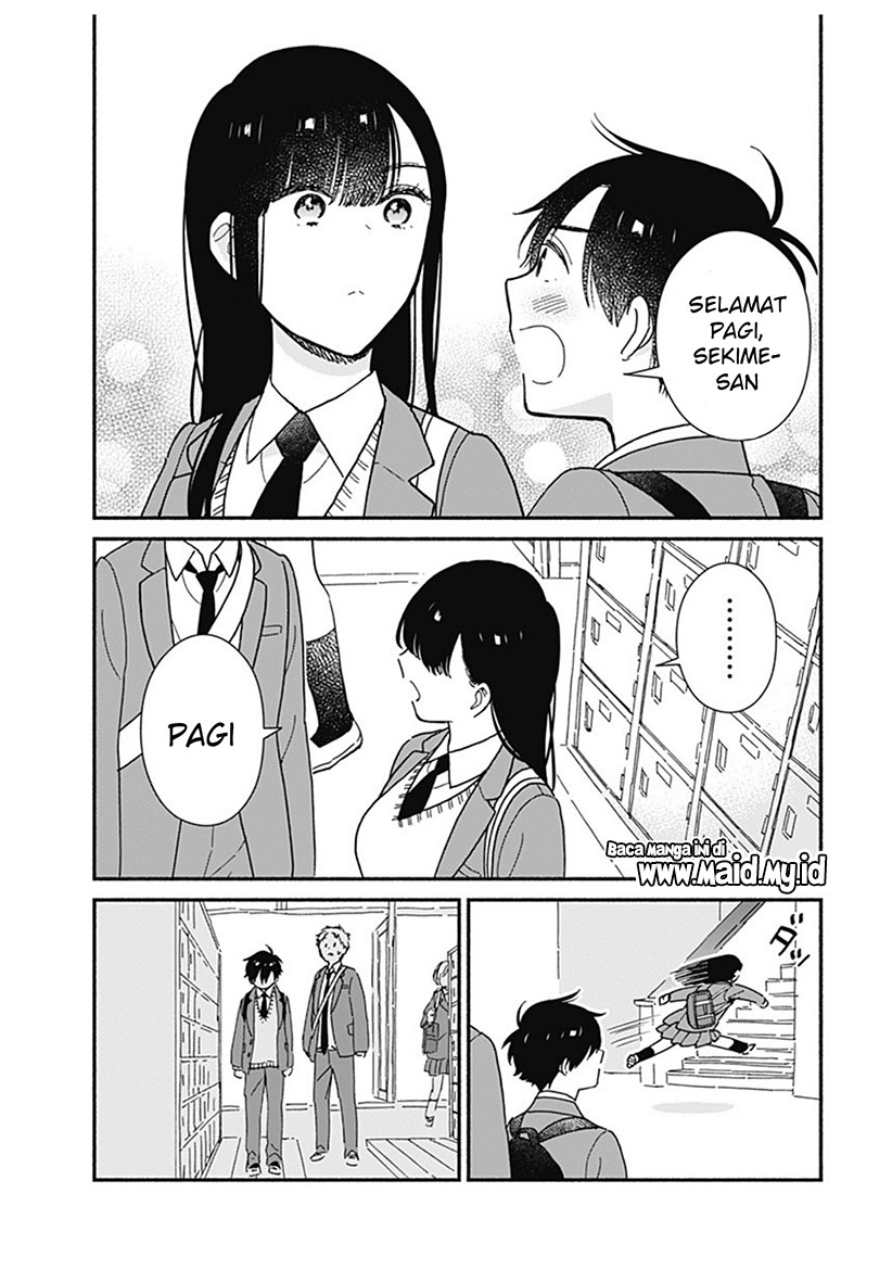 Sekimen Shinaide Sekime-san Chapter 03 Gambar 11