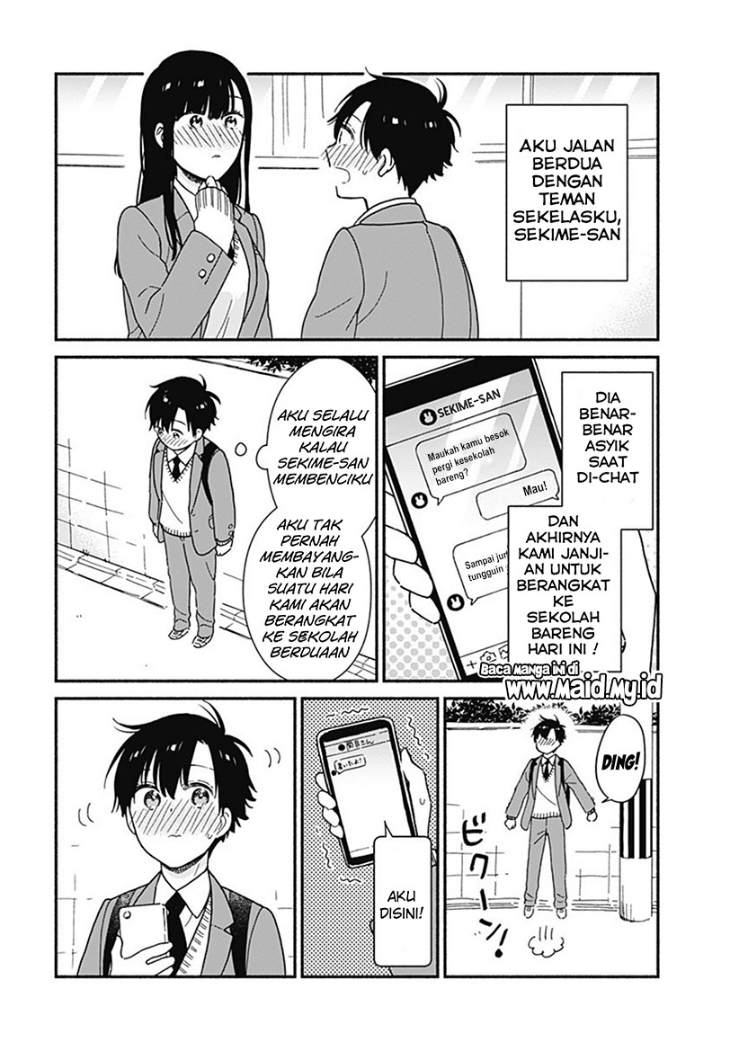 Sekimen Shinaide Sekime-san Chapter 03 Gambar 4