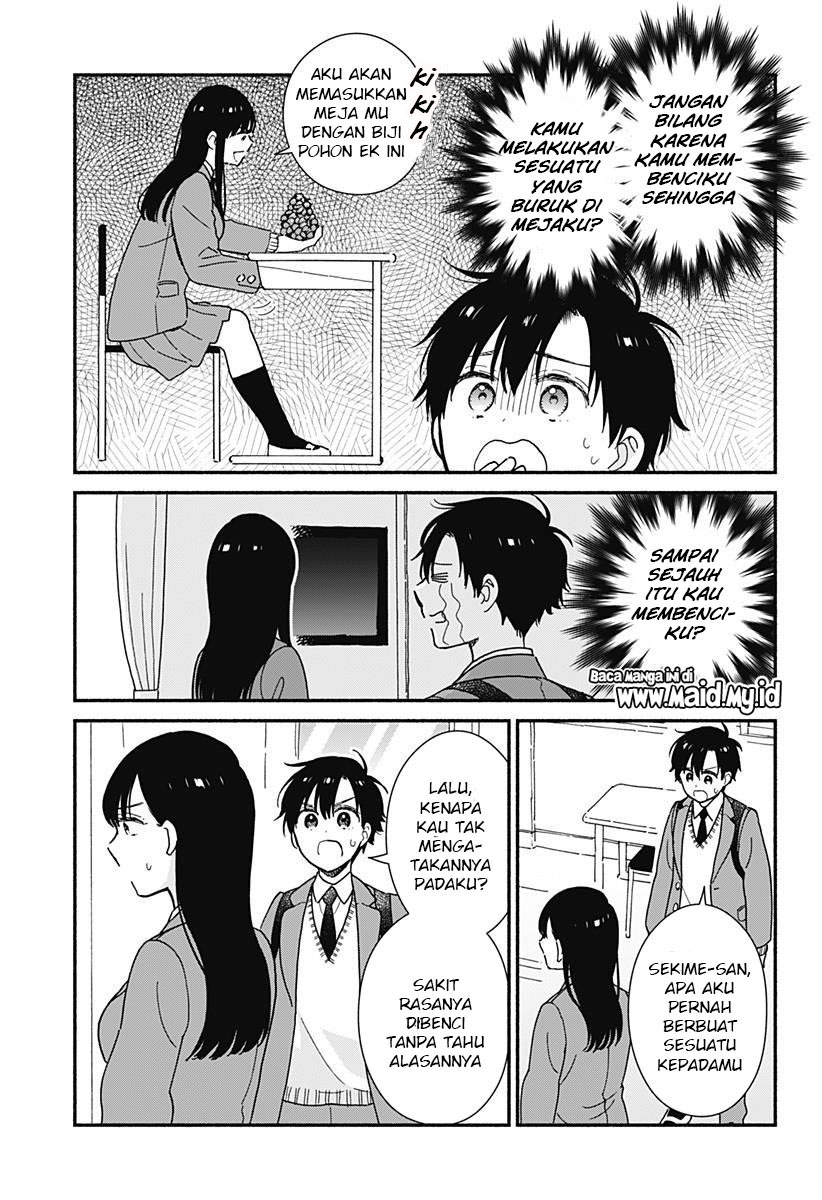 Sekimen Shinaide Sekime-san Chapter 01 Gambar 15