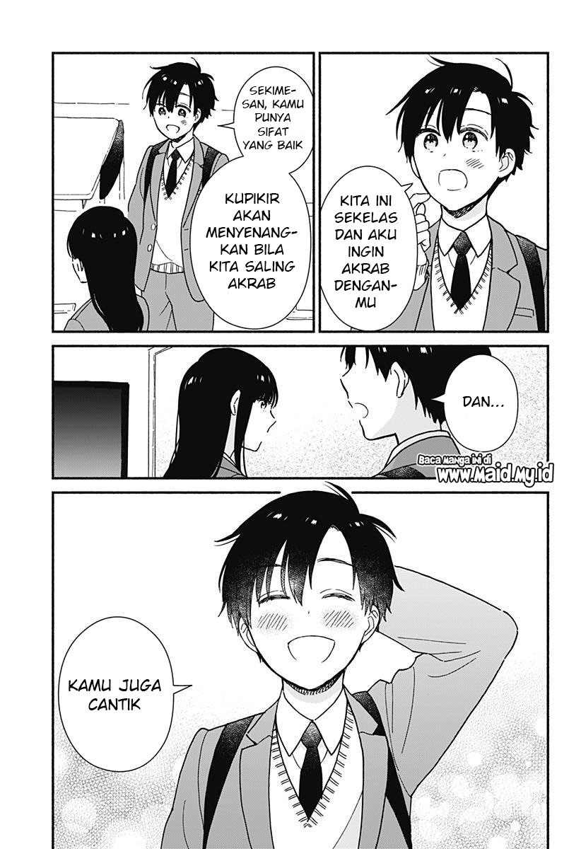 Sekimen Shinaide Sekime-san Chapter 01 Gambar 17