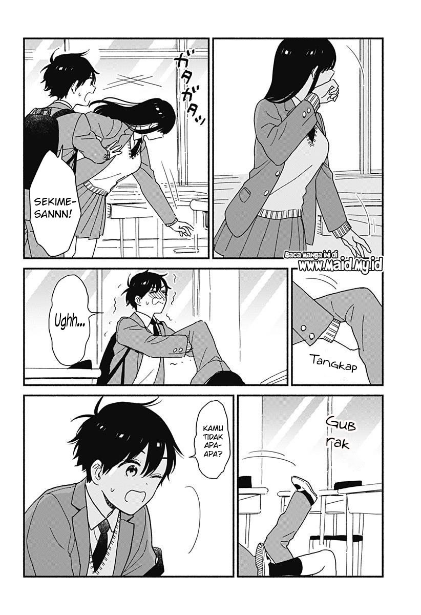 Sekimen Shinaide Sekime-san Chapter 01 Gambar 18