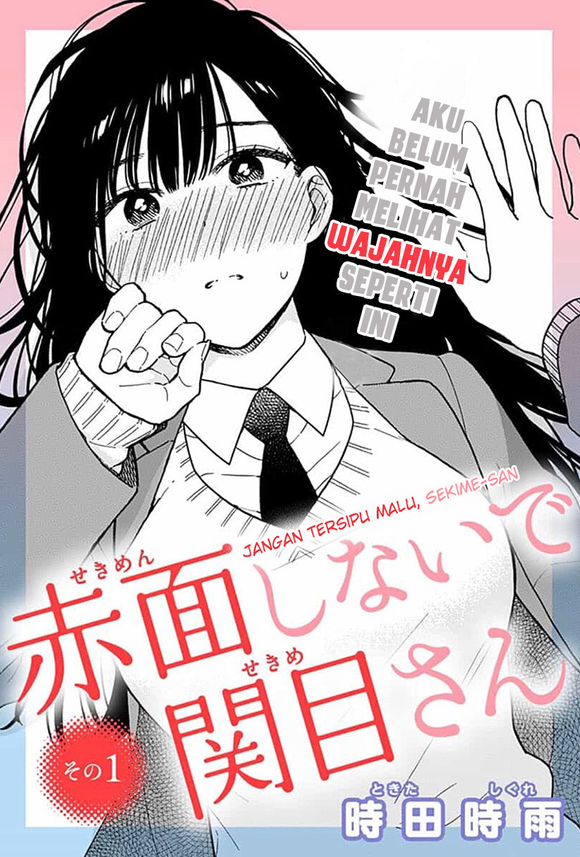 Sekimen Shinaide Sekime-san Chapter 01 Gambar 3