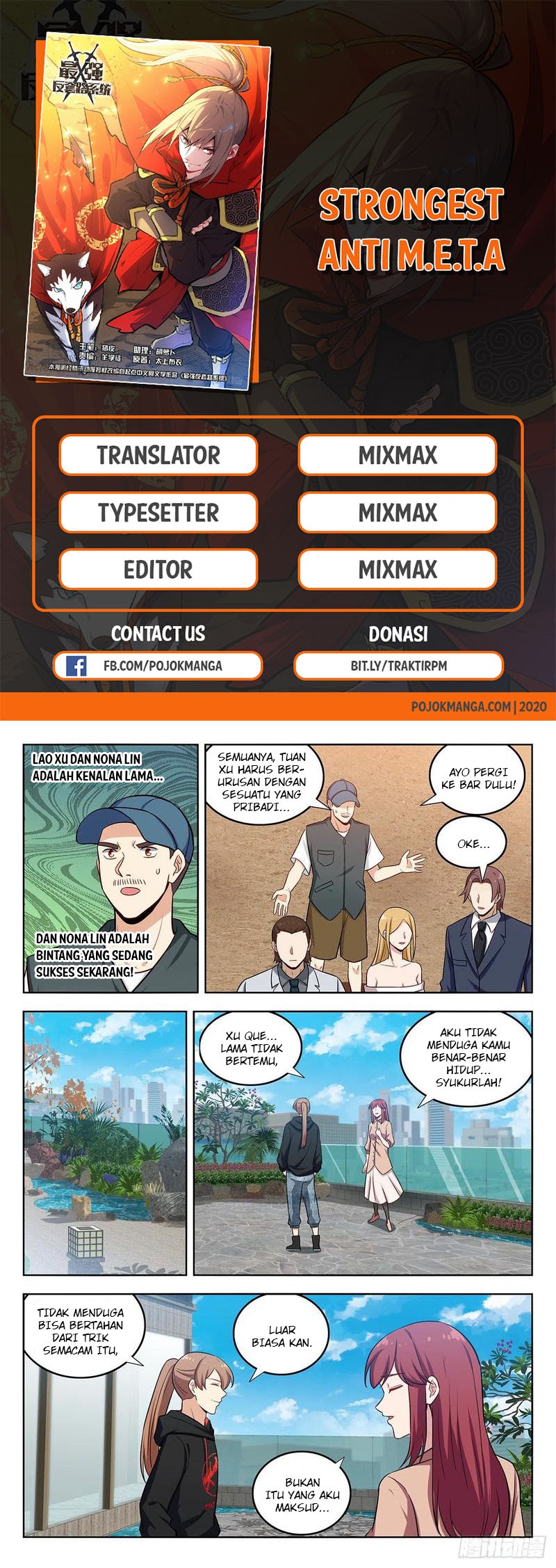 Baca Manhua Strongest Anti M.E.T.A Chapter 296 Gambar 2