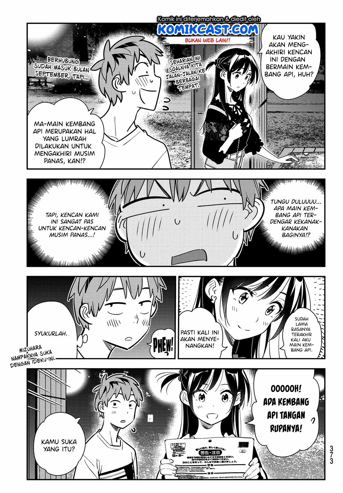 Kanojo Okarishimasu Chapter 162 Gambar 16