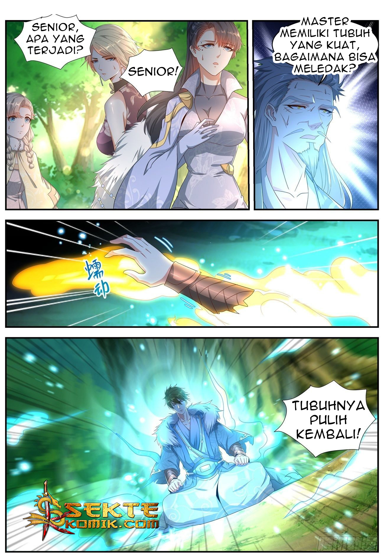 Baca Manhua Rebirth Of The Urban Immortal Cultivator Chapter 492 Gambar 2